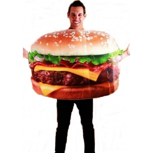 Hamburger Costume - Adult Food Costumes